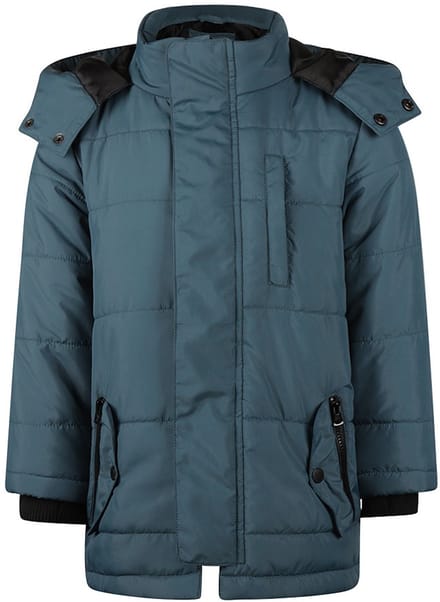 Koko Noko Jongens Parka Jas - Steel blue