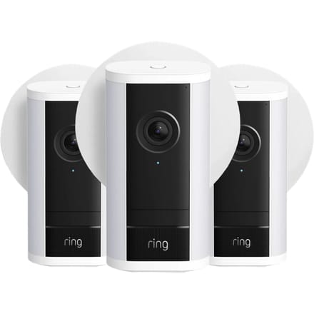 Ring Spotlight Camera Pro 2e Generatie Stekker Wit 3-Pack