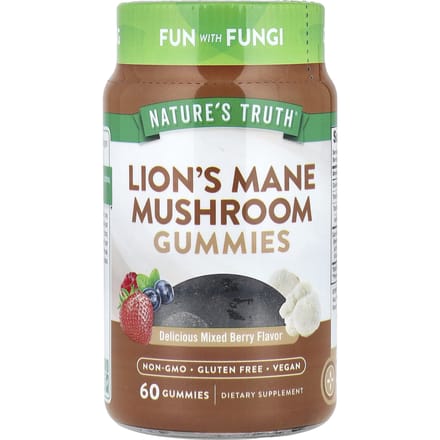 Nature's Truth, Gummies met hertenhoornsmaak, heerlijke gemengde bessen, 60 stuks