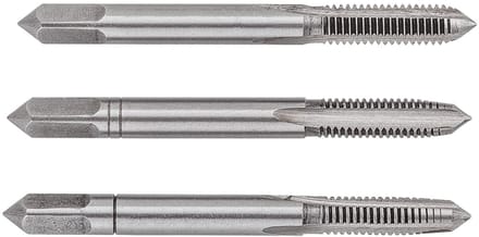 Topex - M4 Draadtappen Set - Wolfram Staal - DIN 352 Conformiteit
