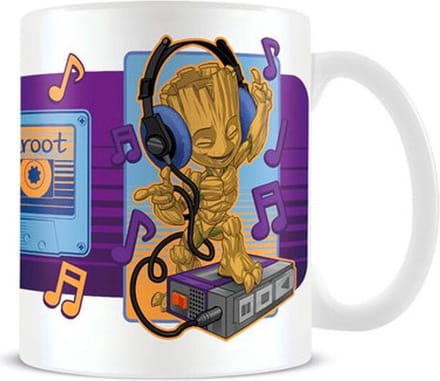 Pyramid International Marvel Mok / Beker Guardians of the Galaxy Groot Cassette Cups & Mok / Bekers