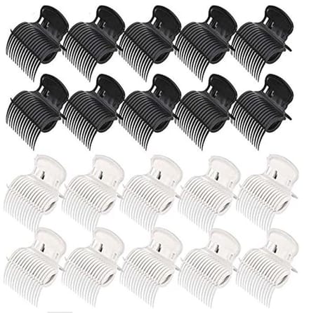 Hot Roller Clips - 24 Stuks Haarkrultang Klauwclips voor Professionele Styling