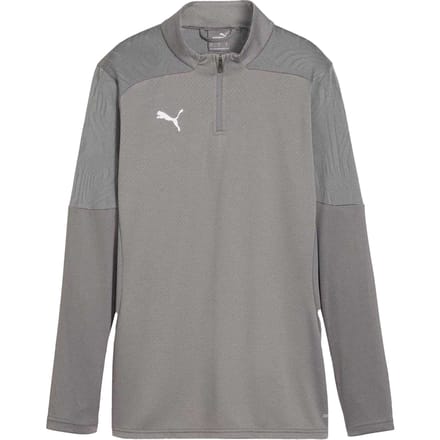 Puma Trainingsjack met kwartrits voor heren (Grijs)