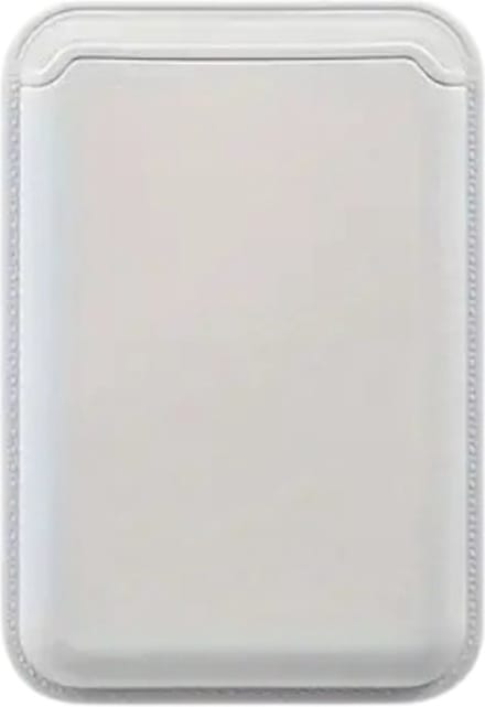 Witte Sticker Wallet voor Telefoon – Zelfklevende Pasjeshouder – Kaarthouder voor 1 Pas – Wit