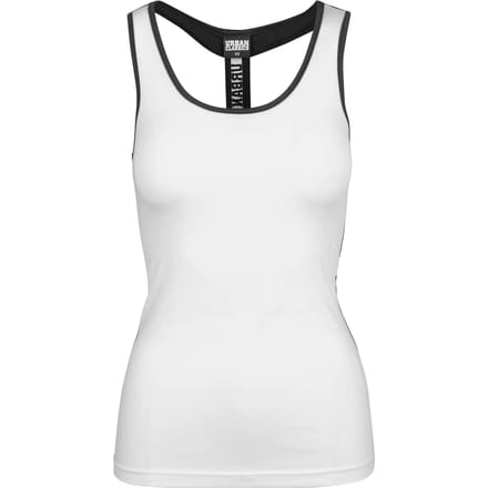 Urban Classics - Sports Sport top - M - Wit/Zwart