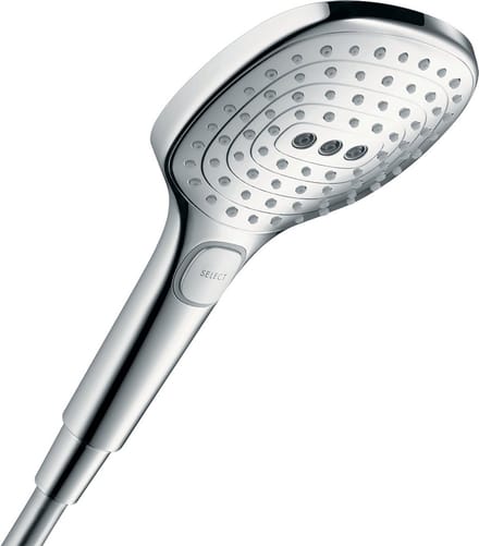 Hansgrohe Raindance Select E - Douchekop, 3 stralen, EcoSmart+, chroom 28729000