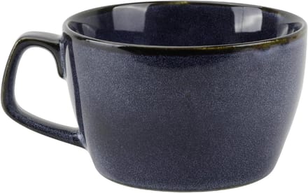 Ronte - Grote keramische koffiemok met 700 ml capaciteit voor kantoor - Blauw