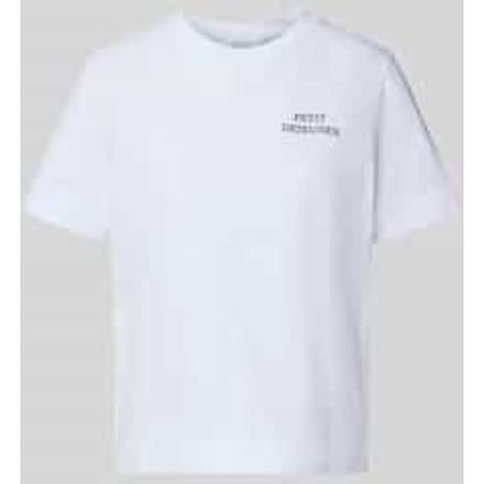 T-shirt met ronde hals