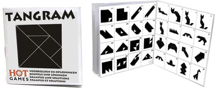 HOT Games Tangram boekje - Met 208 voorbeelden en oplossingen