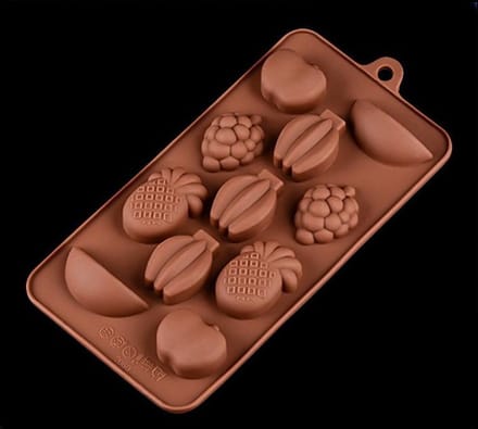 Siliconen Chocolade Mal Fruit - Chocolade Maken - Bakvorm - Ijsvorm - Banket