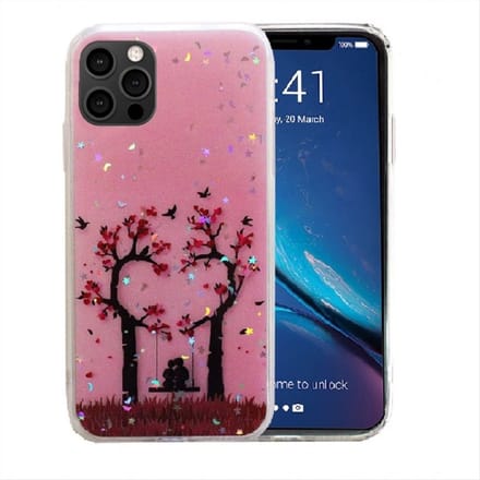 Silicone/TPU back cover Geschikt voor Apple iPhone 13 print (2)