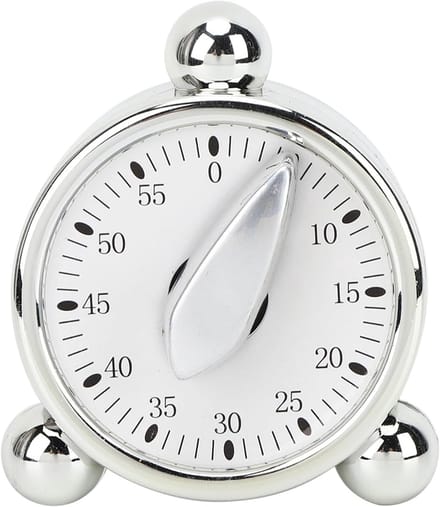 Mechanische keukentimer, draaibare afteltimer, opwindbare timer voor koken, kapperszaak en schoonheidsbehandelingen