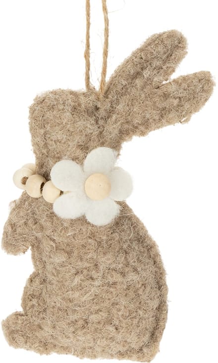 Hangende paashaasdecoratie, ideaal decoratief accessoire voor raamdeco