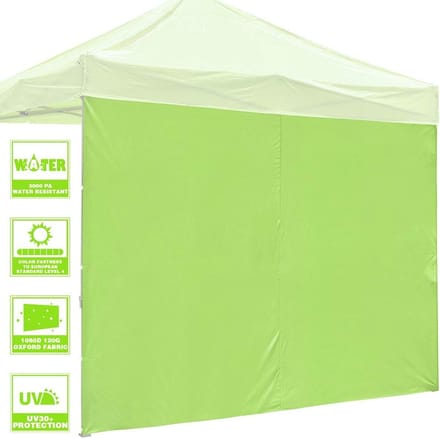 Privacy Zijwand - Luifel Wand - Feest Tent - Universeel Verwijderbaar - 10ft Luifel