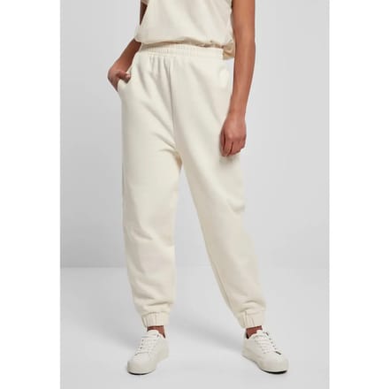 Urban Classics - Organic High Waist Ballon Dames joggingbroek - 5XL - Creme