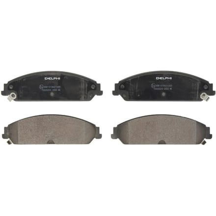 Remblokset DELPHI LP2033, voor