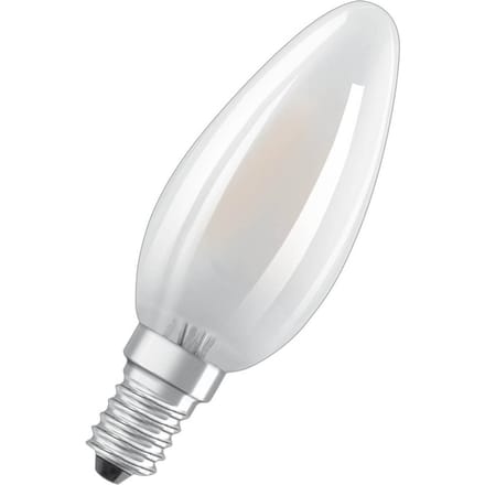 OSRAM LED lamp kaars mat E14 4W 827 4-pack