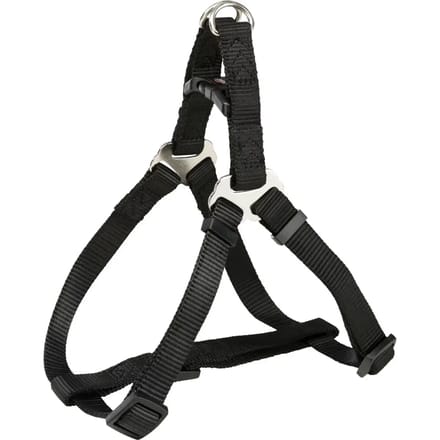 Trixie Premium One Touch harness M: 50-65 cm/20 mm black