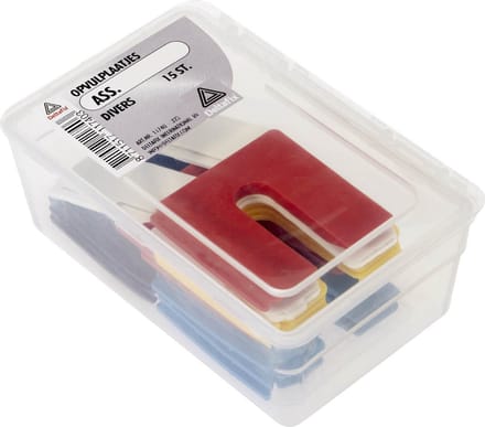 Deltafix - Opvulplaatjes ass. divers 15st