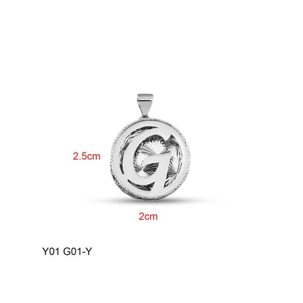 Letter hanger G rond