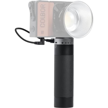 COLBOR PG99 98WH Batterijgrip met 1/4 Inch Schroef D-Tap Type-C Interface Ingebouwde Grote Capaciteit zwart