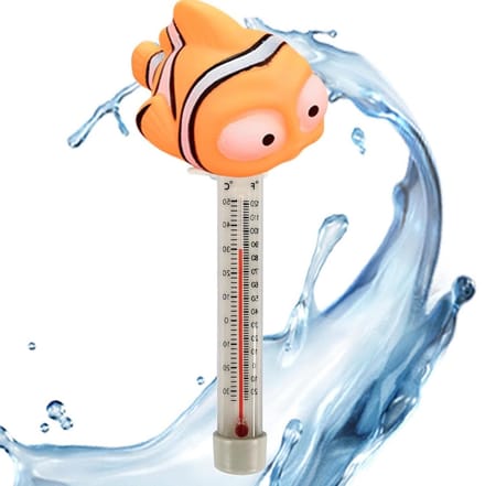 Drijvende waterthermometer, 10 cm, zwembadsensor, waterdicht, temperatuursensoren voor veilige bewaking