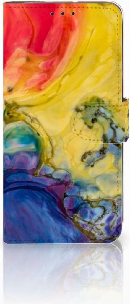 Hoesje Motorola Moto G7 Power Watercolor Dark