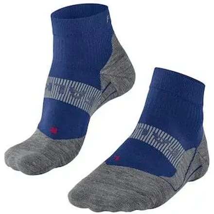 FALKE RU4 Cool Short anti-blaar functioneel materiaal hardloopsokken heren blauw - maat 46-48