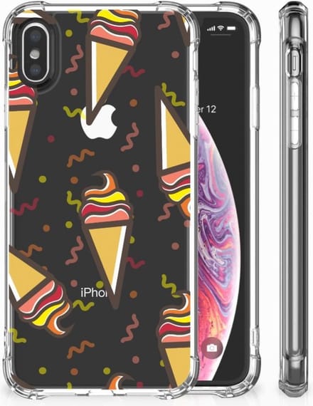 Apple iPhone X | Xs Beschermhoes Icecream