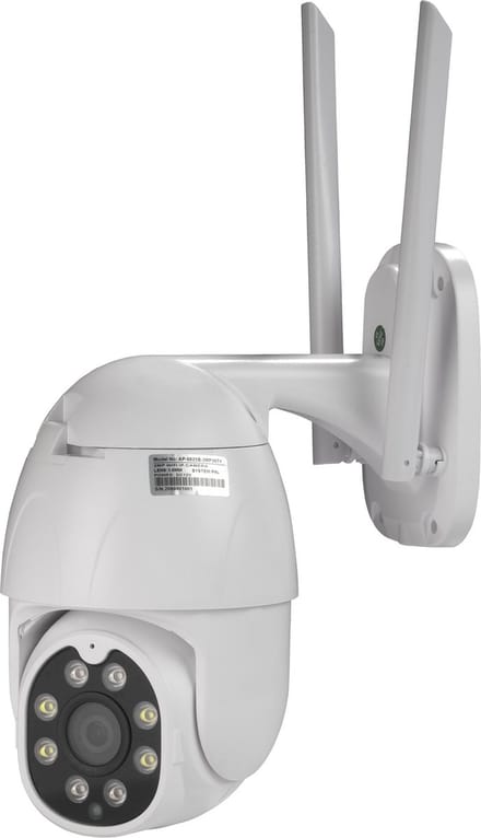 Denver IOC-221 - IP-beveiligingscamera - Werkt met TUYA - Buiten Dome camera - FULL HD