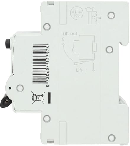 EMAT aardlekautomaat C10 1P+N 30mA Type A (85006403)