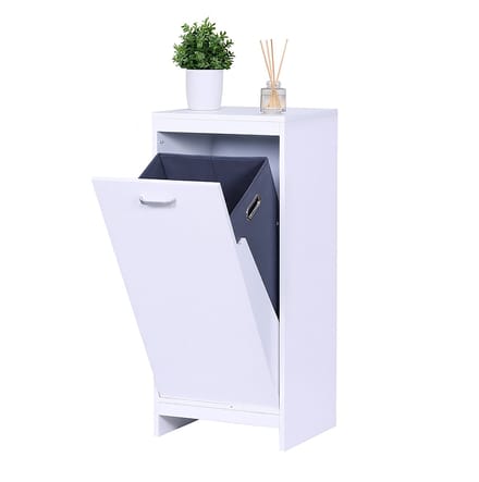 Badkamerkast met wasmand - 48 liter