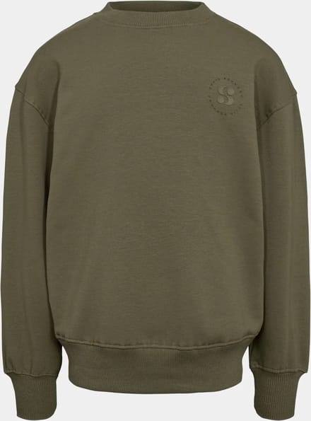 Sofie Schnoor Young Sweater Army Green - Maat 128