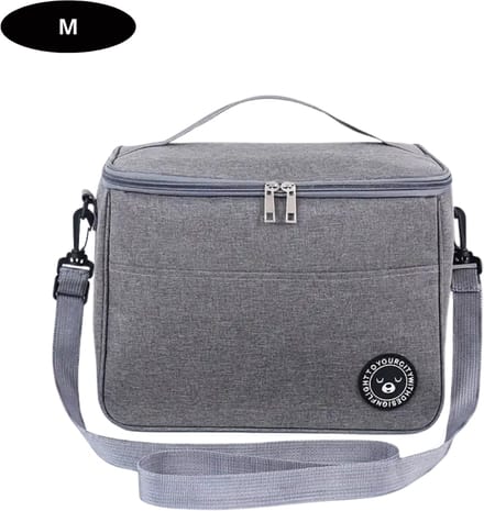 Nivard Koeltas - Koelbox - Koelelementen - Coolbox - Auto - Lunchtas - Strand - Grijs M