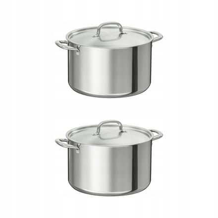 IKEA 365+ Kookpan met Deksel - RVS, 10L