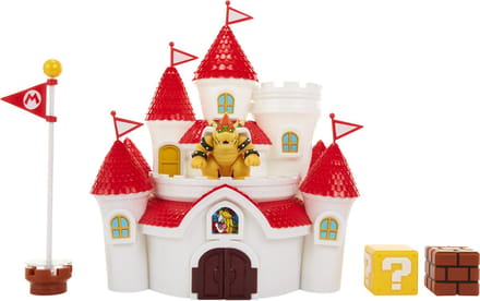 NINTENDO SUPER MARIO GROTE SPEELSET LUXE MUSHROOM KINGDOM CASTLE