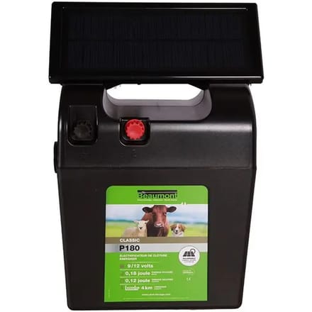 Accustation met zonnepaneel Beaumont Classic P180