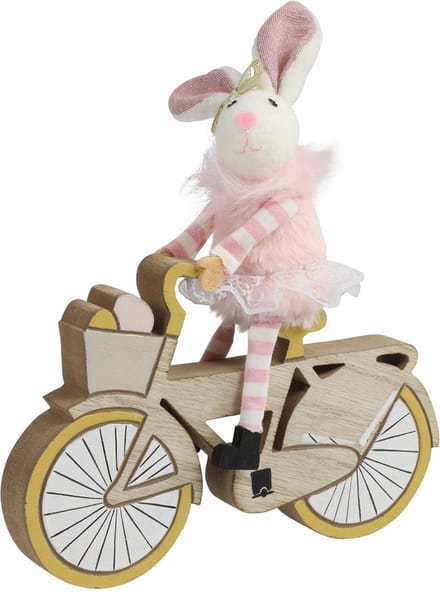 Haas op fiets maat S
