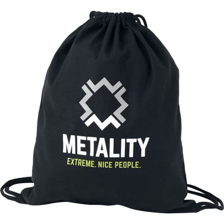 Metality Sporttas - Sportbeutel - zwart