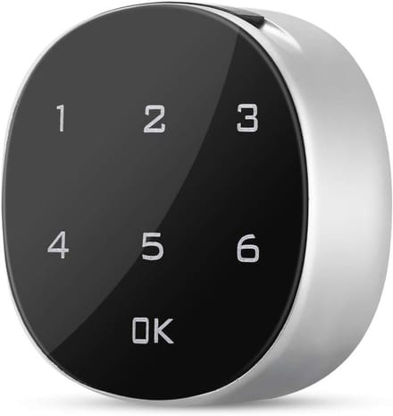 NIKOU Digitale Wachtwoord Kluis Lock - Touchscreen Elektronisch Slot voor Kasten