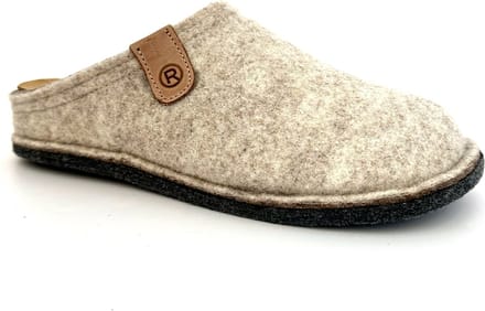 Rohde CALMYS N 15 damesklompen pantoffel vilt 6820 13 beige
