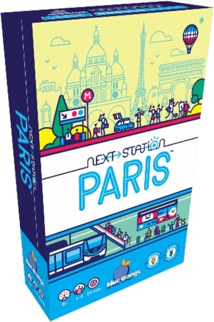 Blue Orange - Next Station Paris - Kaartspel - Vanaf 8 jaar oud - van 2 tot 4 spelers