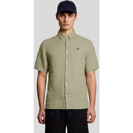 Korte Mouwen Linnen Shirt