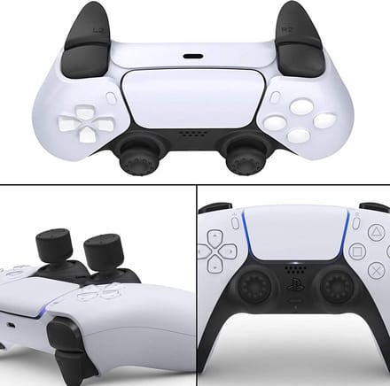 Playstation 5 complete verstelbare siliconen thumb grip en handvat grip set