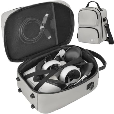 Draagtas voor VR-headsets - Harde hoes voor Oculus Quest 2, Quest 3 en Quest Pro