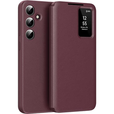 CaseBody Samsung Galaxy A56 Smart Cover Rood