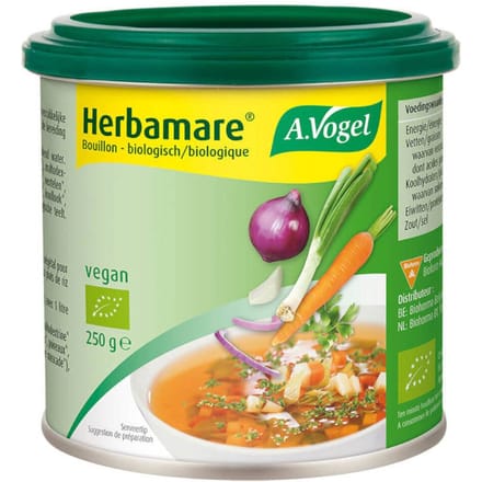 A.Vogel Herbamare bouillonbasis - Groentebouillon met 10 kruiden en groenten - 250 gr