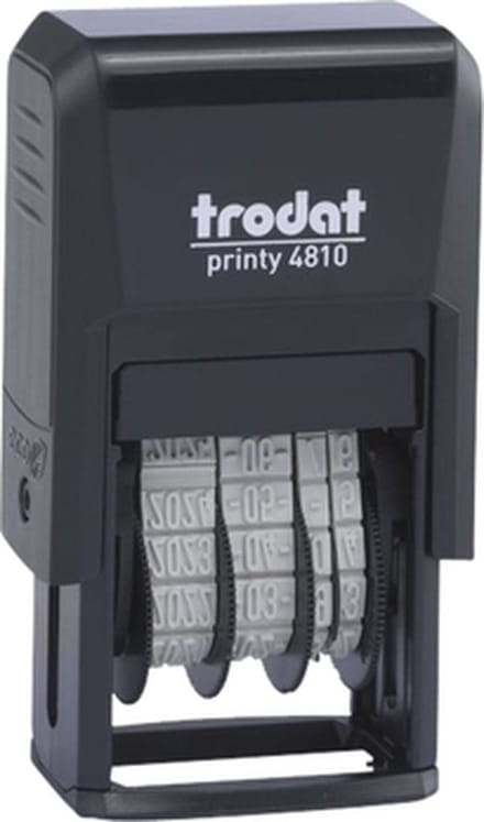 Datumstempel Trodat Printy 4810 cijfers zwart