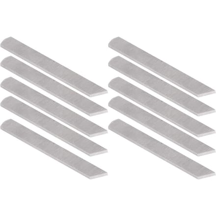 10 stuks Onderste Mes Staal Vervangingssets Industriële Overlock Naaimachine Accessoires 202295 white
