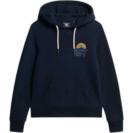 Dames Hoodie Superdry Vintage Rainbow